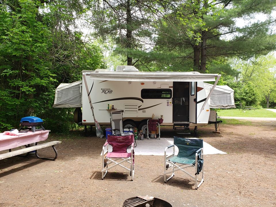 Elm Campground at Balsam Lake Provincial Park